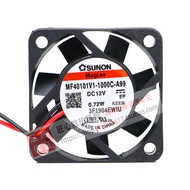 MF40101V1-1,000C-A99 Brand New SUNON Jianzhun 4010 12V 0.72W Silent Cooling Fan