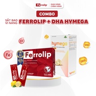 Ferrolip Iron + DHA Hymega Combo - Iron, DHA and EPA supplement for pregnant mothers