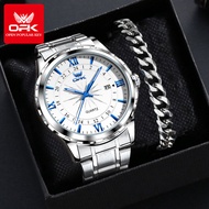 OPK 2023นาฬิกาผู้ชายจะพาโลกไปโดย Storm นาฬิกากันน้ำสำหรับกีฬาของแท้ฟังก์ชั่นส่องสว่างฟังก์ชันปฏิทิน