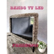 TV tablecloth Set size 150x50 + lcd/led TV headband size 14-32 inch