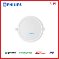 Philips ERIDANI 59260 3W 3WATT 3WATT PANEL LED DOWNLIGHT Lights