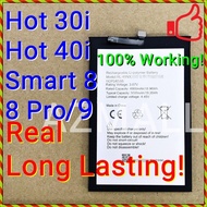 (18W Fast Charge) NEW ORI Long Lasting Stable Battery BL-49NX for Infinix Hot 30i / Hot 40i / Smart 