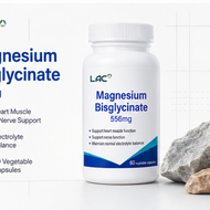 LAC Magnesium Bisglycinate 556mg 60s Heart Muscle Nerve Function Supplement