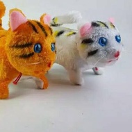 Robot Cat Kids Toy Cat Stuffed Cat Walking Funny Sound