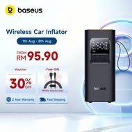 Baseus Portable Wireless Inflator Pump Car Smart Digital Tire Pressure Detection Auto Tire Pump For 