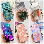 For iPhone 6 Plus Case Shockproof Silicone Fashion Flower Cartoon Soft Transparent Back Cover For iPhone 6S 6Plus 6sPlus Cases