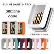 Silicone Cover For Xiaomi Mi Band9 Pro Protector Mi Band9 Pro Hollow Protective Case Watch Case For 