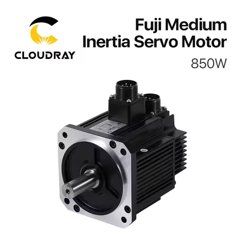 Cloudray Fuji Servo Motor Driver Kits 850W AC 14.01N.m 1500r/min GYL851B6-TG2 Servo Motor + 200-240V