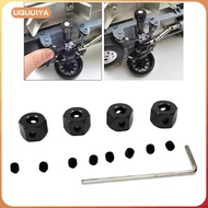 [uguuiya] Aluminum Alloy Wheel Hub Adapter 5mm to 12mm for Truck Accessories on WPL 1:16 RC
