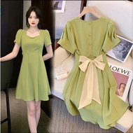 { THABI } HF DRES IKO KOREAN DRESS/ DRESS/ KOREANWanita DRESS/ KOREANWanita KOREAN DRESS/ DREES/ Wan