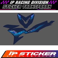 STRIPING STICKER Y15ZR MX KING 150 DOXOU EXCITER STRIPING TRANSPARANT BISA CUSTOM