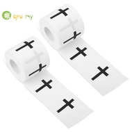2 Pcs Christian Athletic Tape Wrist Ankle Tape for Sports Tennis Trainers Boxing Athlete Adhesive Ba