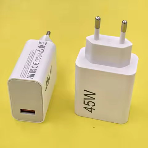 For Xiaomi Charger 45W Fast Charge Adapter EU For Mi 10 11 T 9 Pro POCO X3 NFC X4 GT M6 Redmi K30 K4