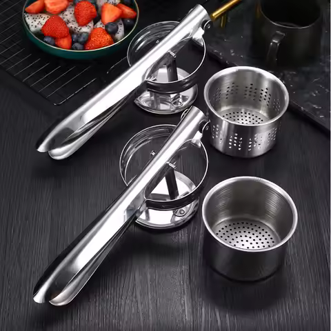 Large Heavy Manual Steel Juicer Pees Potato Ricer Puree Maker Honey Wax Press