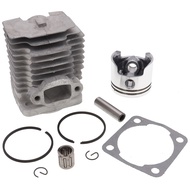 2 Stroke Engine 44mm/44mm Bore Cylinder Piston Gasket 10MM Pin for 47cc 49cc 50cc ATV Mini Quad Pock