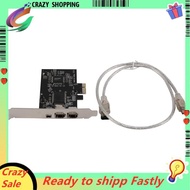 1394 Firewire Card,PCIe 3 Ports 1394A Firewire Expansion Card, PCI Express to External IEEE 1394 Ada