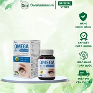 Omega 3679 Bach Mai Pills to Support Vision Improvement, Bottle of 60 Pills