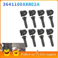 Car 8pcs 433MHZ Tire Pressure Sensors TPMS 3641100XKR02A for  F5 F7 H6 H4 H7L GreatWall P8 VV5 VV6 V