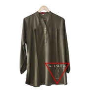 Plain rayon army blouse Plain rayon blouse jumbo plain lasenta blouse by avishta Women's Blouse Wome