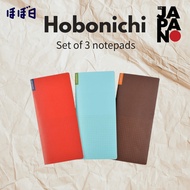 Hobonichi Planner Hobonichi Memo Pad Set 3-Book Set for Weeks
