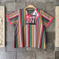 blouse batik kombinasii