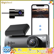 Dash Cam Front Rear Camera 2K+1K WiFi GPS Driving Recorder Dashboard Camera Parking Monitor WDR Car 