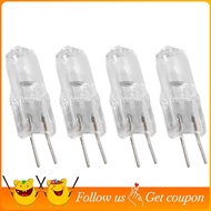 12V 20W 2 pin G4 Base Halogen Light Bulb 4 Pieces Warm White