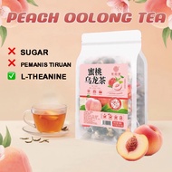 Oolong Tea Bag Fruit tea Teh Oolong Peach Healthy Tea Bag Beauty tea Drink (3.5g*50packs)