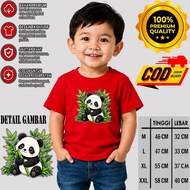 UNISEX CHILDREN'S T-SHIRT V08 PANDA children's T-SHIRT