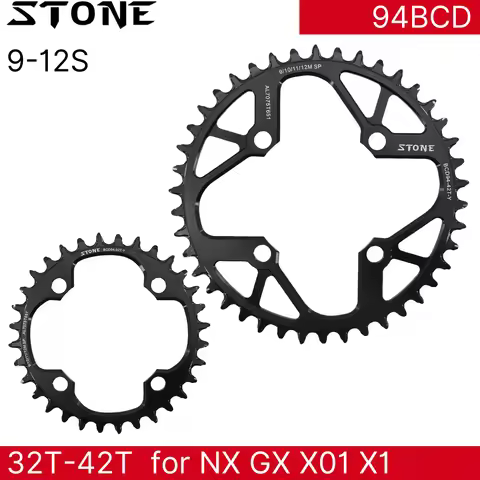 Stone 94BCD Round Chainring 32T 34T 36T 38T 40T 42T Cycling MTB Bike Chainwheel Tooth Plate for Sram