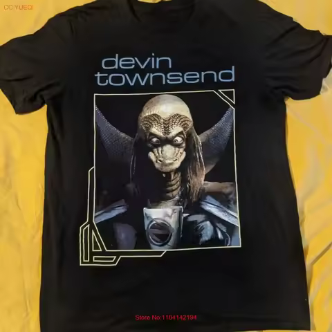 Devin Townsend Bloodstock 2021 T Shirt Black S 5XL 1B0132 vintage Washed streetwear Versatile Comfor