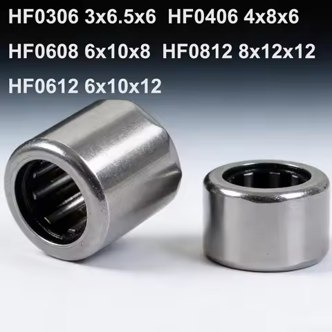 Needle Roller Bearing One way HF0306 3x6.5x6 HF0406 4x8x6 HF0608 6x10x8 HF0812 8x12x12 HF0612 6x10x1
