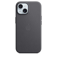 iPhone 15 MagSafe 精細織紋保護殼-黑色 MT393FE/A