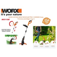 Worx 550W 30cm Corded Grass Trimmer / Edger