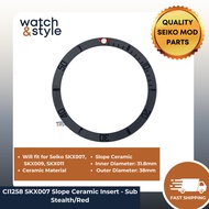 CI1258 SKX007/SRPD Slope Ceramic Insert - Sub Stealth/Red