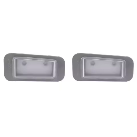 Popular 2X 92501B1000 92502B1000 Car Rear License Plate Lamp LEFT DRIVER For Hyundai Genesis 2015-20