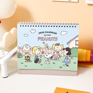2026 PEANUTS Snoopy 2026 Desk Calendar (15 Months) /  Charlie Brown Portable Office 2025 New Year Ca