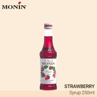 Monin Strawberry Syrup 250 ml 6 bottleโมนิน สตรอว์เบอร์รี ไซรัป 250 มล. 6 ขวด