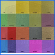 ❥ ⚾︎ △ Metallic Board / Cardstock Paper 220gsm -set of 10-