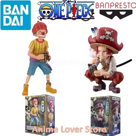 Bandai Banpresto Original One Piece DXF Wano Country Shanks Buggy Anime Figures Toys for Kids Gift C