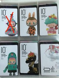 Popmart pop mart 盲盒 10周年 10週年 labubu dimoo molly 大久保 yuki