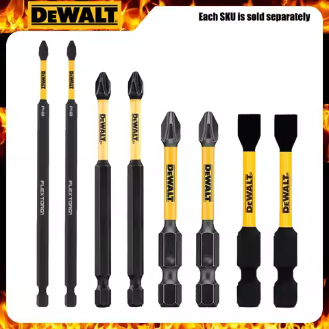 DEWALT PH2 SL8 DT7800T 57/89/152mm Impact Drill Bits Set HSS Excavate Hole Carpentry Professional Po