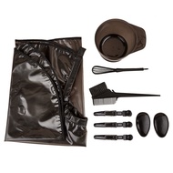 Direct Sales Hairdressing Tools Hair Dyeing Brush Baked Oil 6-Piece Set Hair Dyeing Comb Hair Dyeing