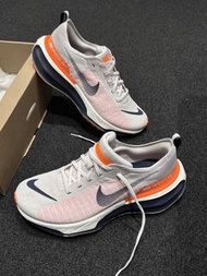 Nike耐克 ZoomX Invincible Run 3 白粉橙色跑鞋