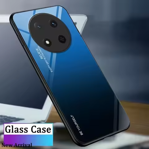 For Honor X9C Smart X9B Case Luxury Tempered Glass Hard Cover For Honor Magic 7 Lite 200 Smart X9B X