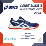 Asics Court Slide 3 2024 Tennis Shoes Original | Blue Expanse White