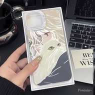 Hug Cat Girl Suitable for IPhone 15 11 12 14 13 Pro Max 7Plus XR X 15 7 8Plus XS Max Phone Case 1FQ3