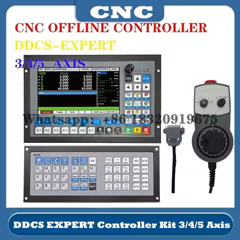 DDCS EXPERT M350 3axis 4axis 5axis 1mhz ATC G-code CNC controller engraving milling machine system r