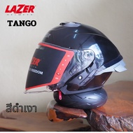 หมวกกันน็อค Lazer Tango SR ลายOni Red ,Oni Greyสีแดงด้าน มีแว่นกันแดดในตัว รองรับหูฟังบลูทูธ Hexa bl