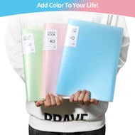 A4 Transparent Document Booklet Insert Folder Multi-Layer Document Folder Pregnancy Test Report Stud